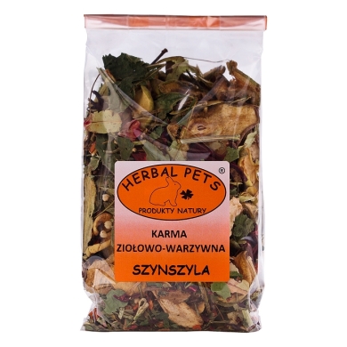 Herbal karma ziołowa-owocowa szynszyla 150g